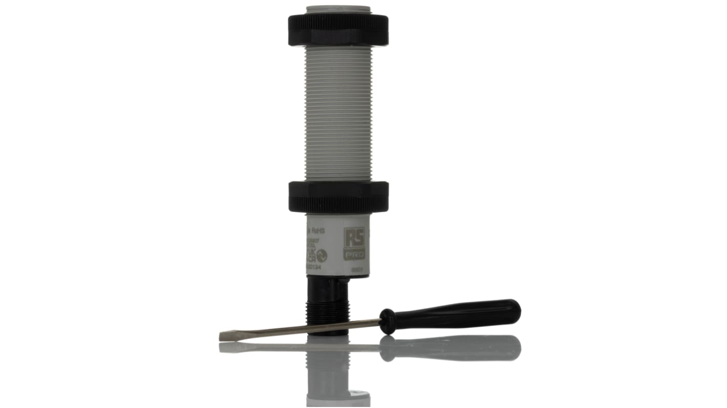 Rs-Online Sensore di prossimità Cilindro filettato RS PRO M18 rilevamento 8 mm 10 → 40 V c.c