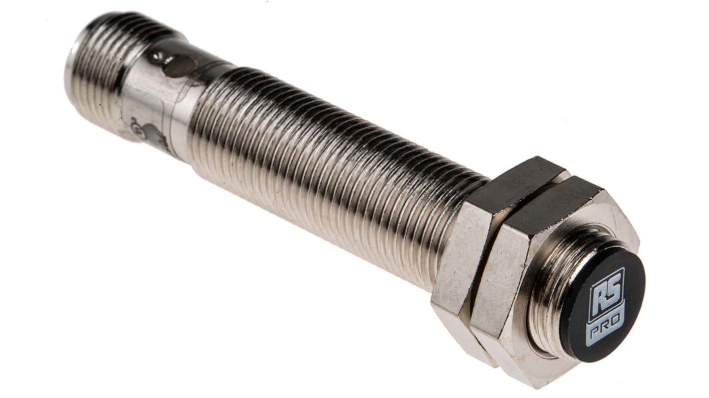 Rs-Online Sensore di prossimità Cilindro filettato RS PRO M12 rilevamento 2 mm 10 → 30 V c.c