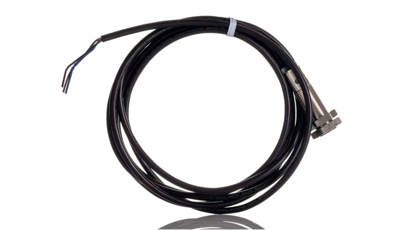 Rs-Online Sensore di prossimità Cilindro filettato RS PRO M12 rilevamento 2 mm 10 → 30 V c.c