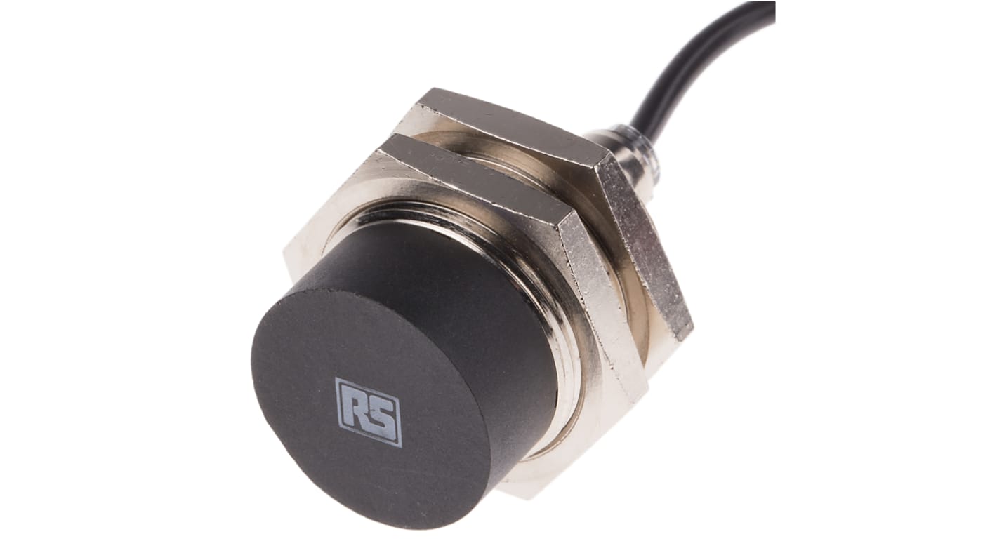 Rs-Online Sensore di prossimità Cilindro filettato RS PRO M30 rilevamento 15 mm 10 → 30 V c.c