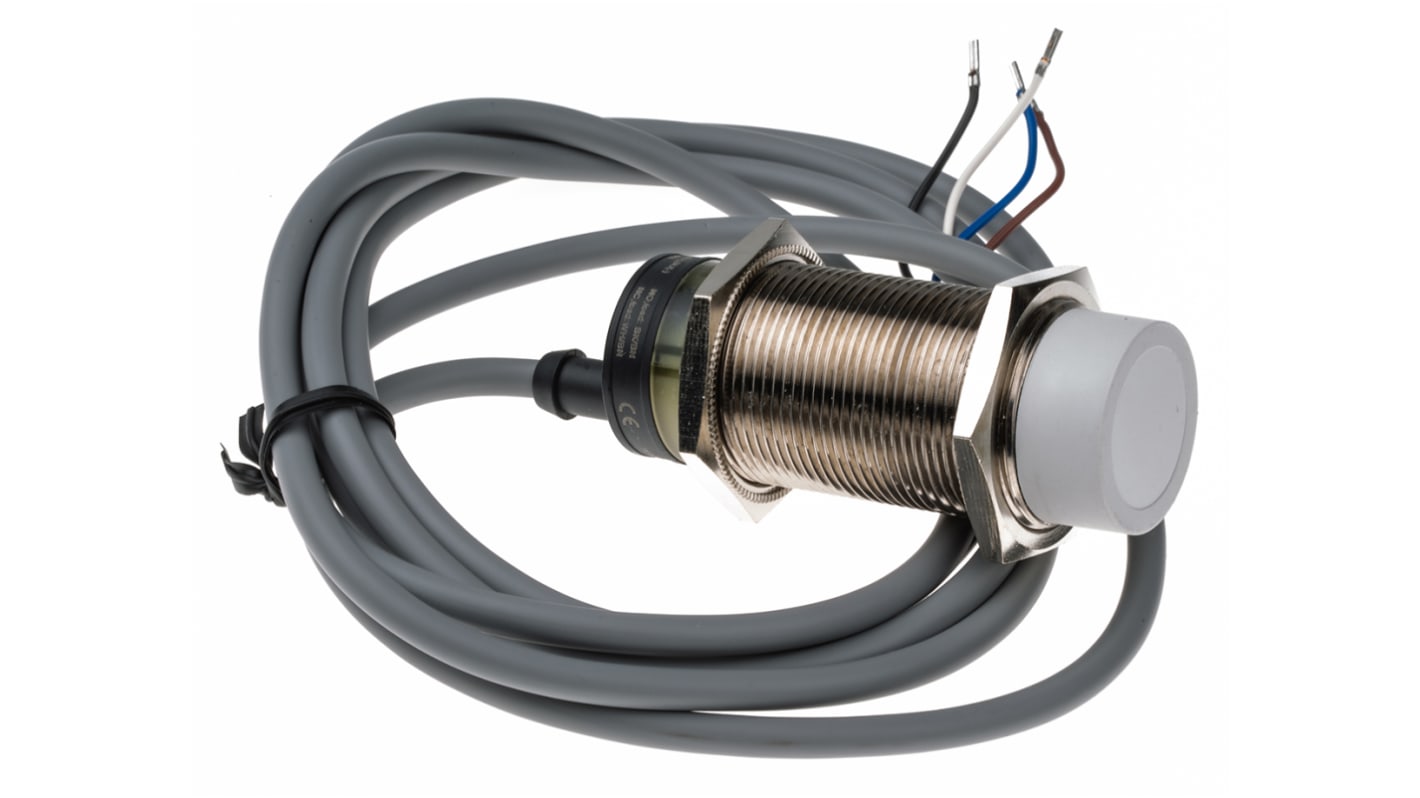 Rs-Online Sensore di prossimità Cilindro filettato RS PRO M30 rilevamento 15 mm 10 → 30 V c.c