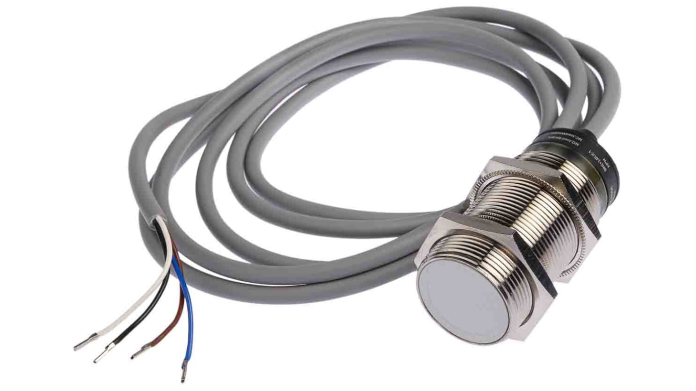 Rs-Online Sensore di prossimità Cilindro filettato RS PRO M30 rilevamento 15 mm 10 → 30 V c.c