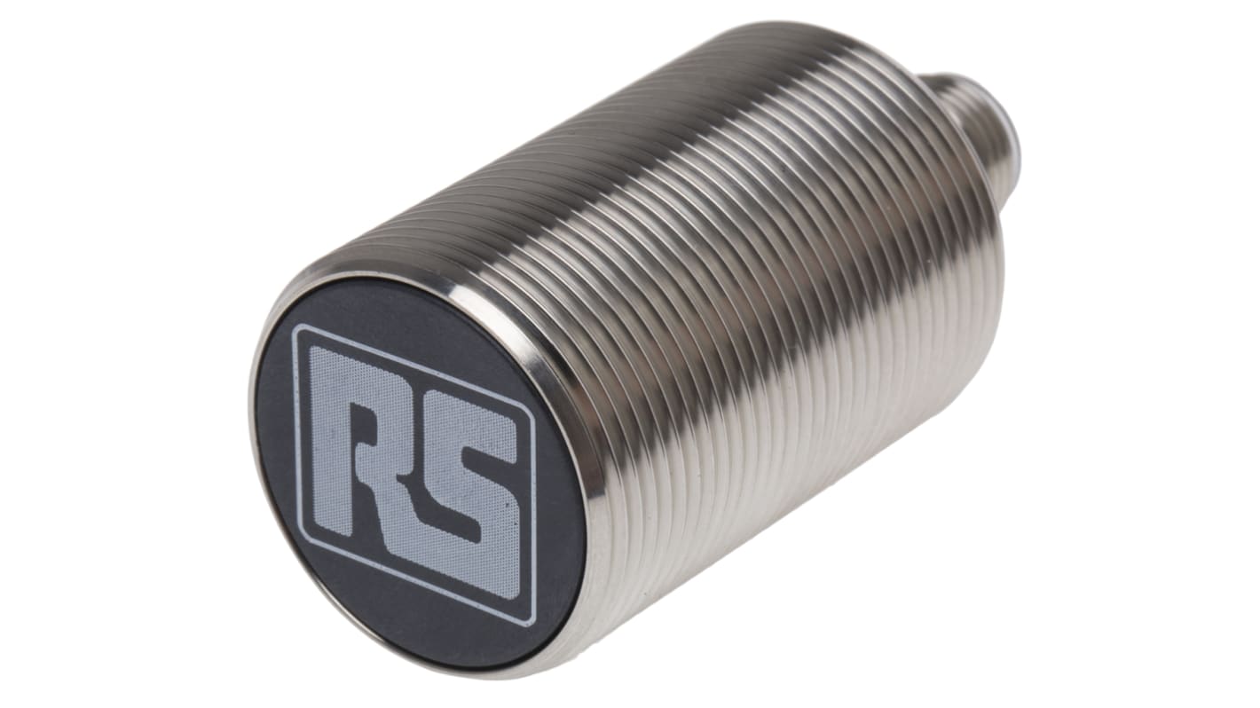 Rs-Online Sensore di prossimità Cilindro filettato RS PRO M30 rilevamento 10 mm 10 → 30 V c.c