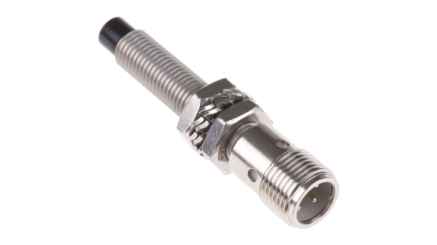 Rs-Online Sensore di prossimità Cilindro filettato RS PRO M8 rilevamento 4 mm 10 → 30 V c.c