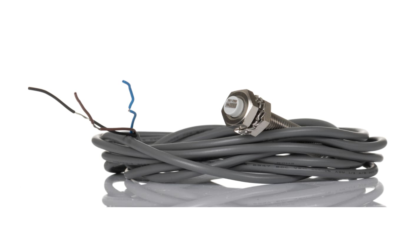 Rs-Online Sensore di prossimità Cilindro filettato RS PRO M8 rilevamento 40 mm 10 → 30 V CC