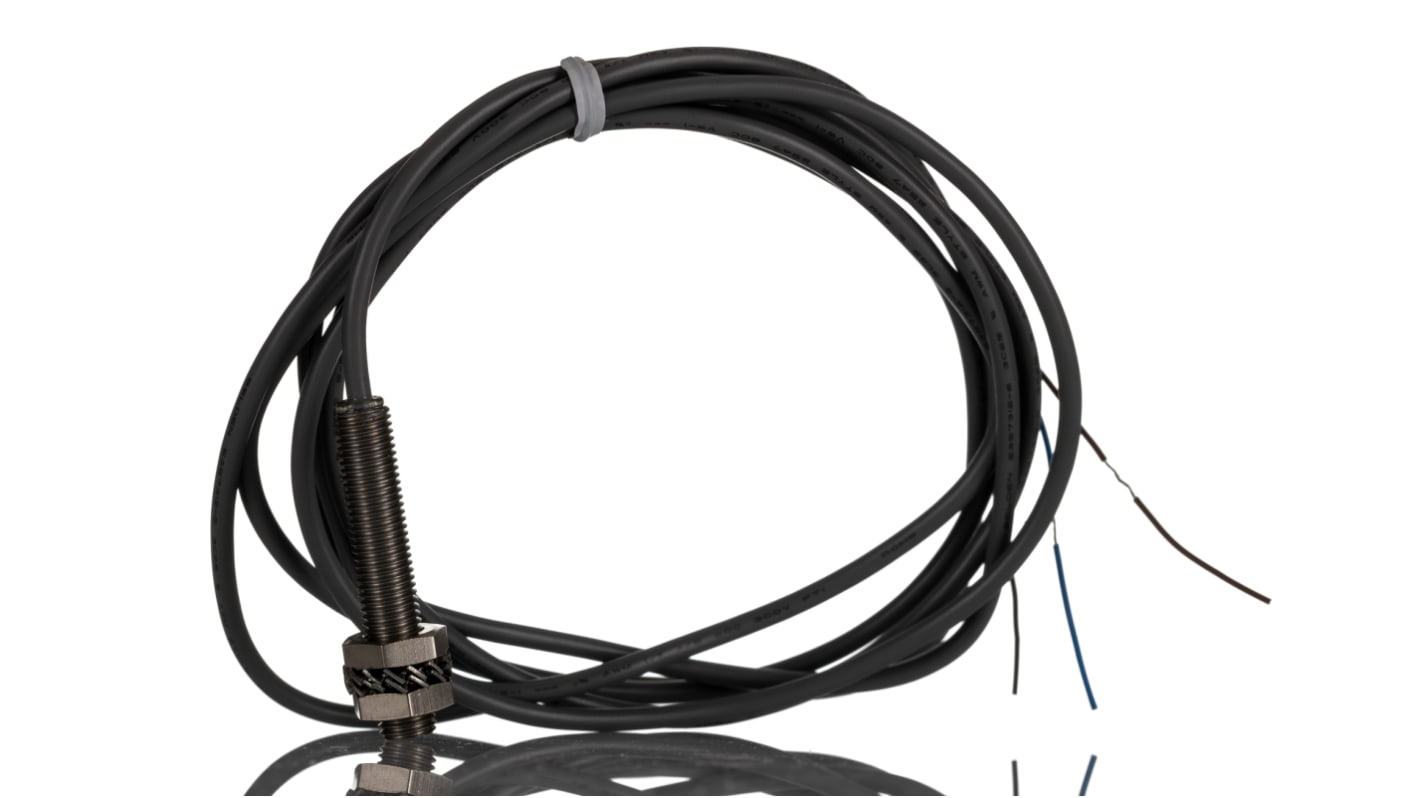 Rs-Online Sensore Di Prossimità Cilindro Filettato RS PRO M8 Rilevamento 20 Mm 10 → 30 V CC