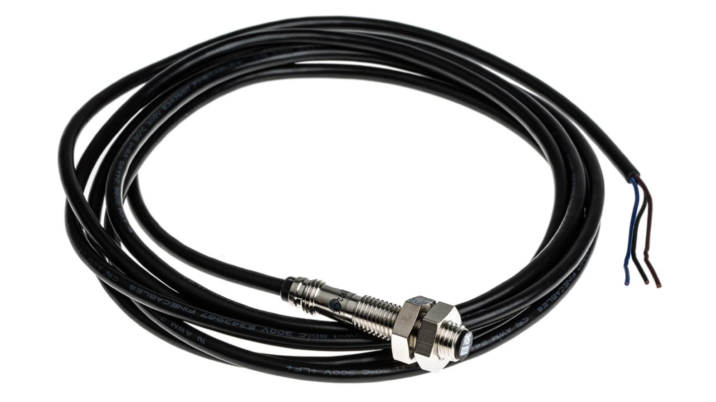 Rs-Online Sensore di prossimità Cilindro filettato RS PRO M8 rilevamento 1 5 mm 10 → 30 V c.c