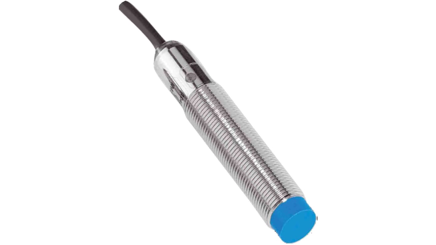 Rs-Online Sensore di prossimità Cilindro filettato SICK M12 rilevamento 8 mm 10 → 30 V CC