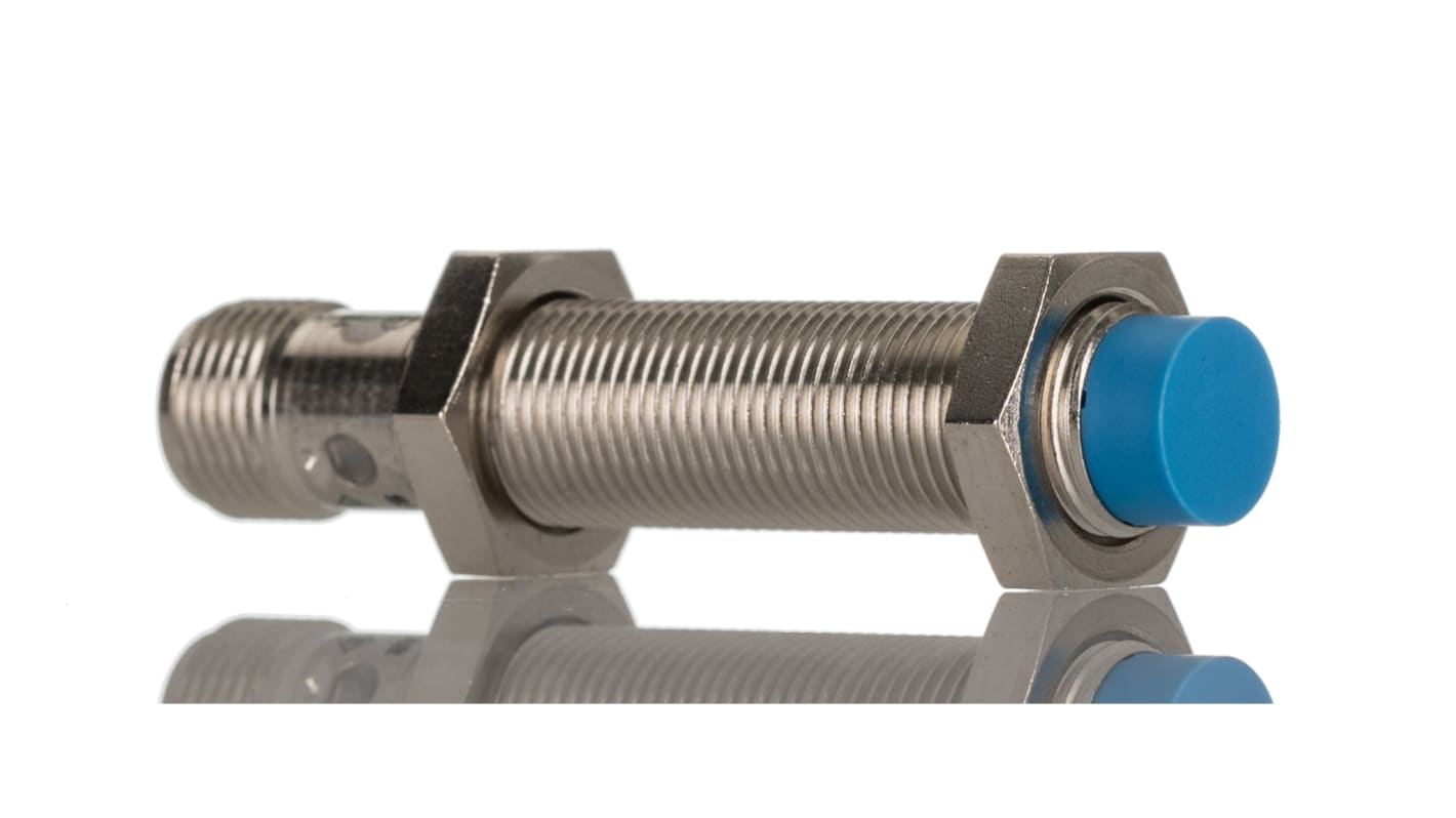 Rs-Online Sensore di prossimità Cilindro filettato SICK M12 rilevamento 8 mm 10 → 30 V CC