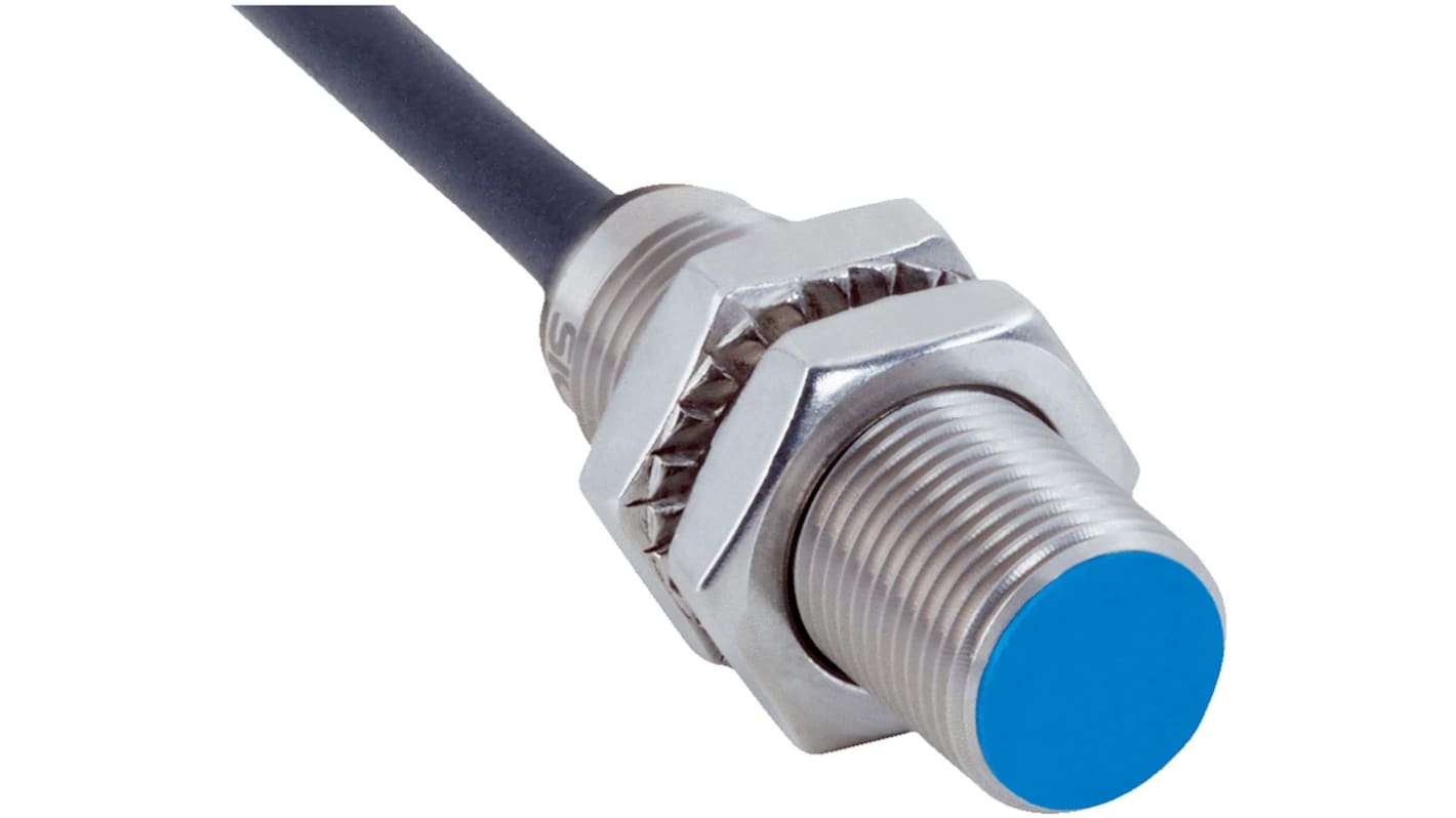 Rs-Online Sensore di prossimità Cilindro filettato SICK M12 rilevamento 4 mm 10 → 30 V CC