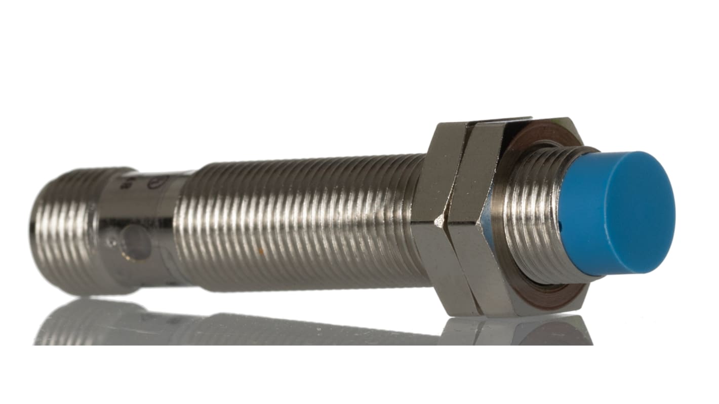 Rs-Online Sensore di prossimità Cilindro filettato SICK M12 rilevamento 4 mm 10 → 30 V CC