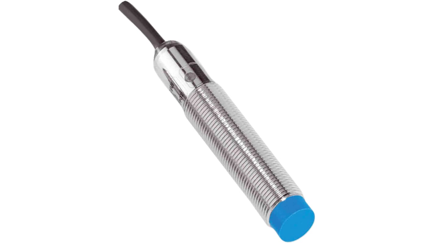 Rs-Online Sensore di prossimità Cilindro filettato SICK M12 rilevamento 8 mm 10 → 30 V CC