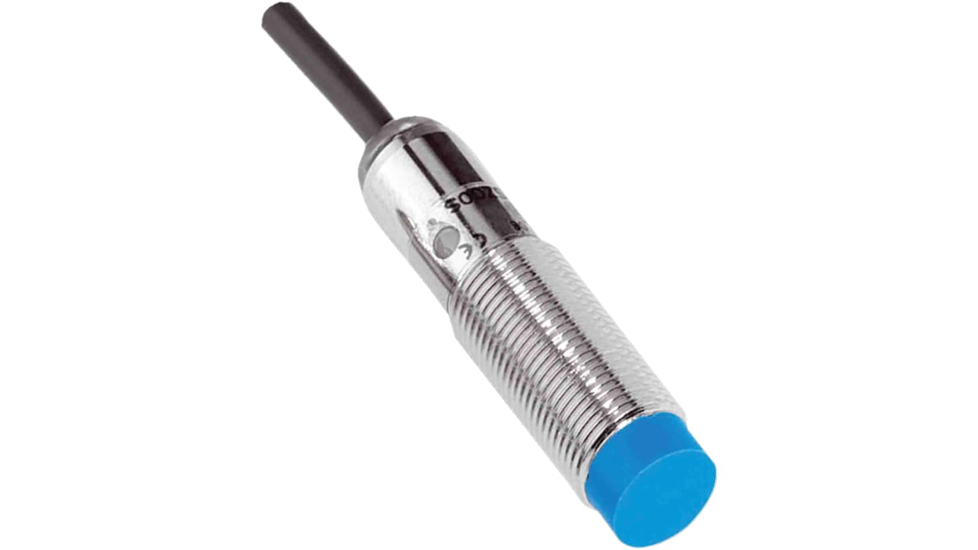 Rs-Online Sensore di prossimità Cilindro filettato SICK M12 rilevamento 8 mm 10 → 30 V CC