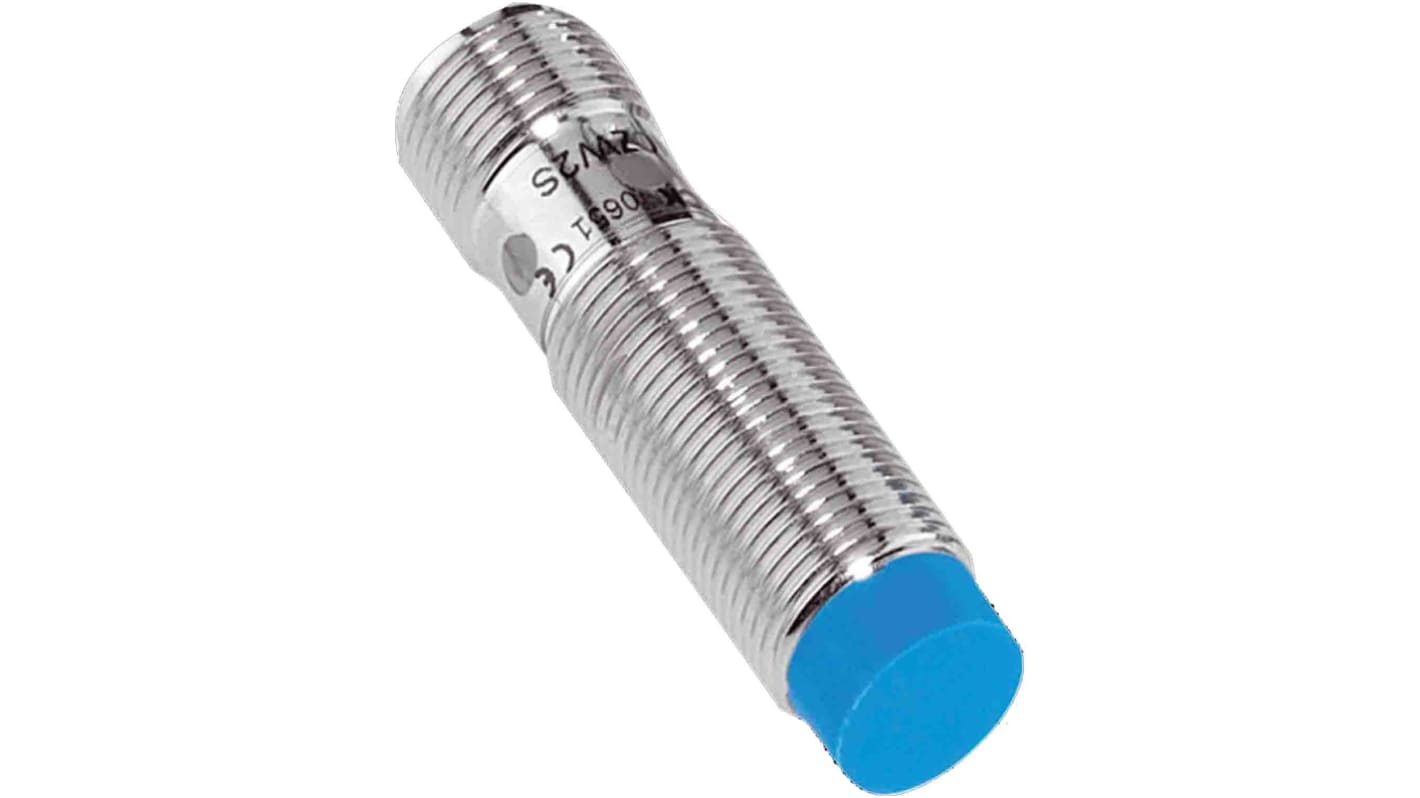 Rs-Online Sensore di prossimità Cilindro filettato SICK M12 rilevamento 8 mm 10 → 30 V CC