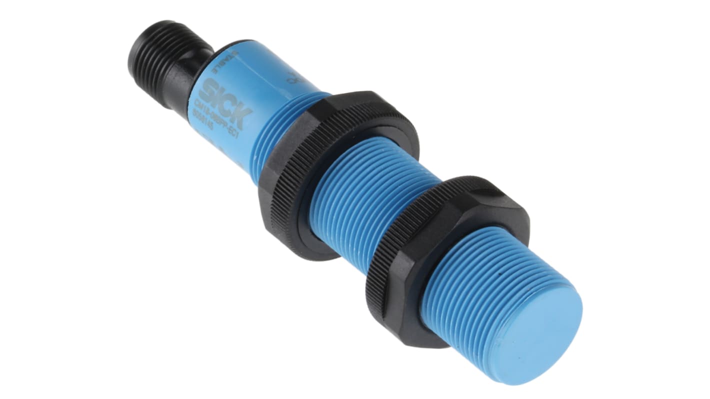 Rs-Online Sensore di prossimità Cilindro filettato SICK M18 rilevamento 8 mm 10 → 36 V c.c