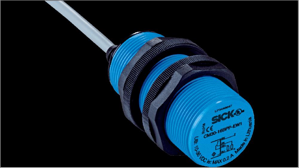 Rs-Online Sensore di prossimità Cilindro filettato SICK M30 rilevamento 16 mm 10 → 30 V c.c