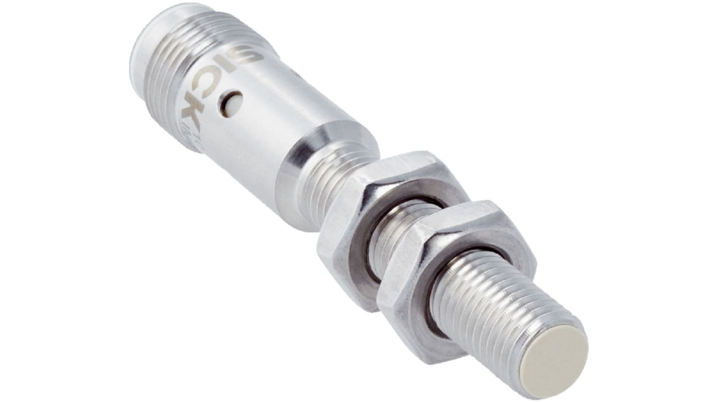 Rs-Online Sensore di prossimità Cilindro filettato SICK M8 rilevamento 2 mm 10 → 30 V c.c