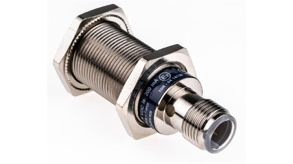 Rs-Online Sensore di prossimità Cilindro filettato Telemecanique Sensors M18 rilevamento 5 mm 12 → 24 V c.c