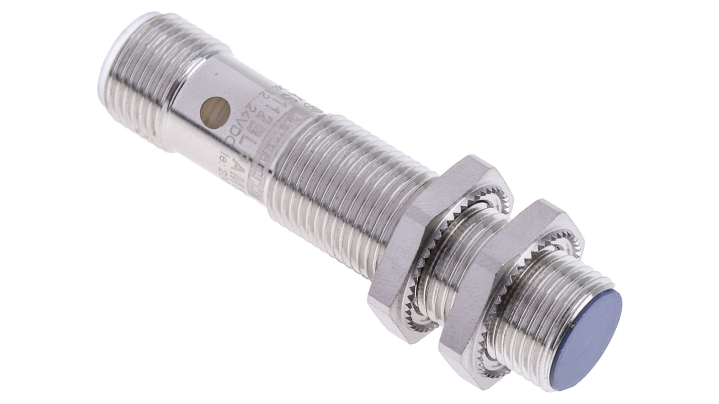Rs-Online Sensore di prossimità Cilindro filettato Telemecanique Sensors M12 rilevamento 2 mm 12 → 24 V c.c