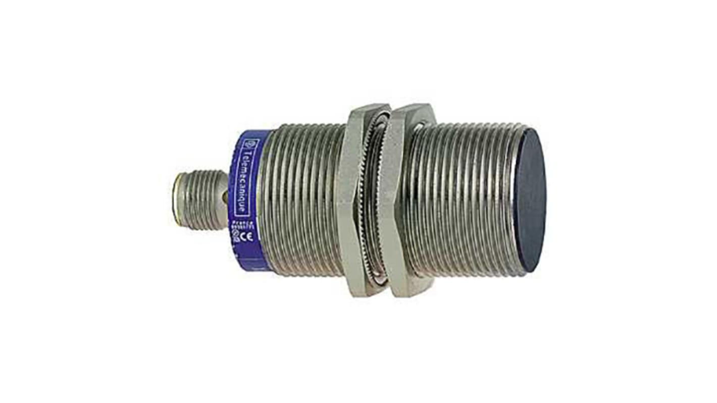 Rs-Online Sensore di prossimità Cilindro filettato Telemecanique Sensors M30 rilevamento 8 mm 12 → 24 V c.c