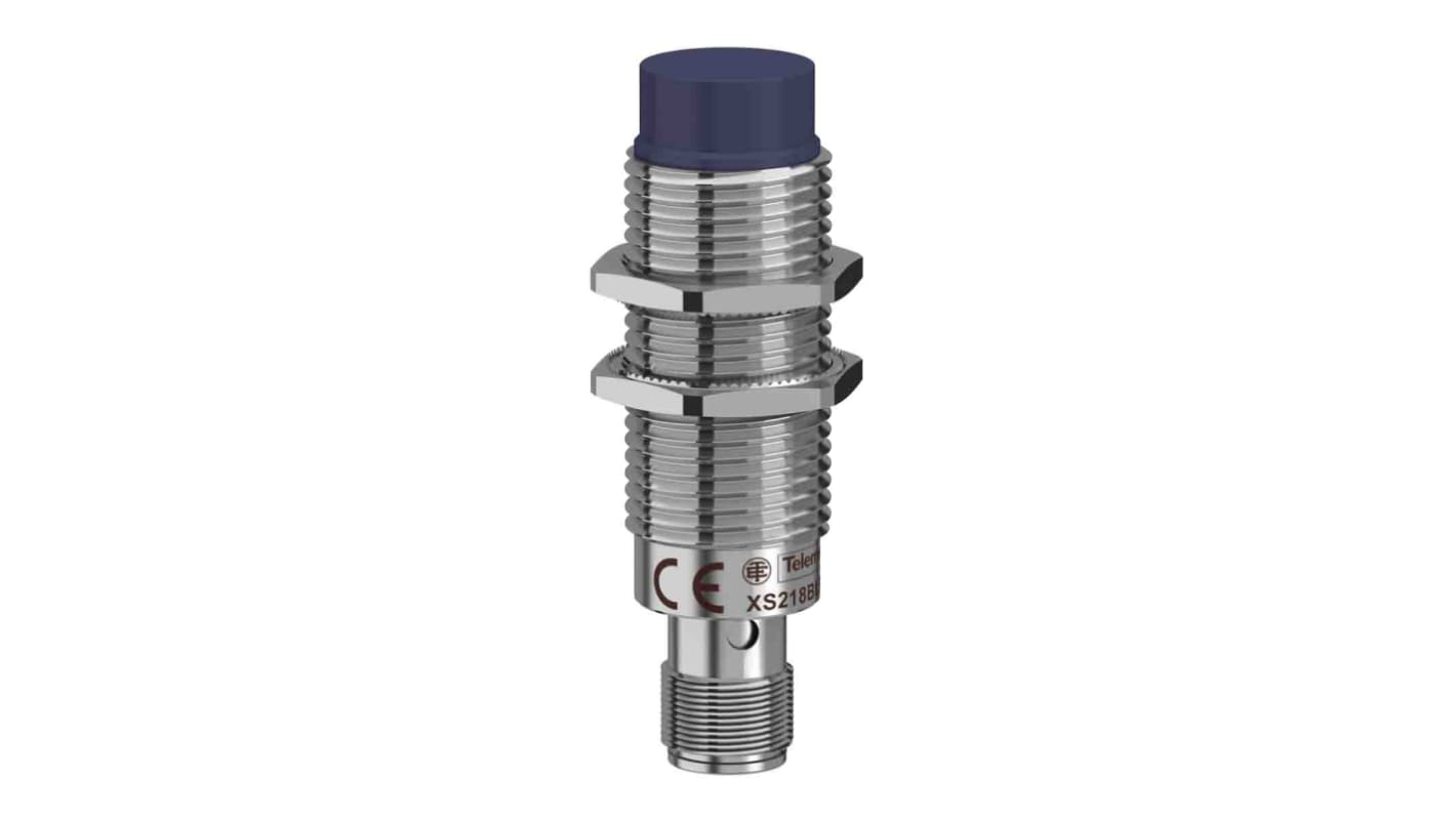 Rs-Online Sensore di prossimità Cilindro filettato Telemecanique Sensors M18 rilevamento 8 mm 12 → 24 V c.c