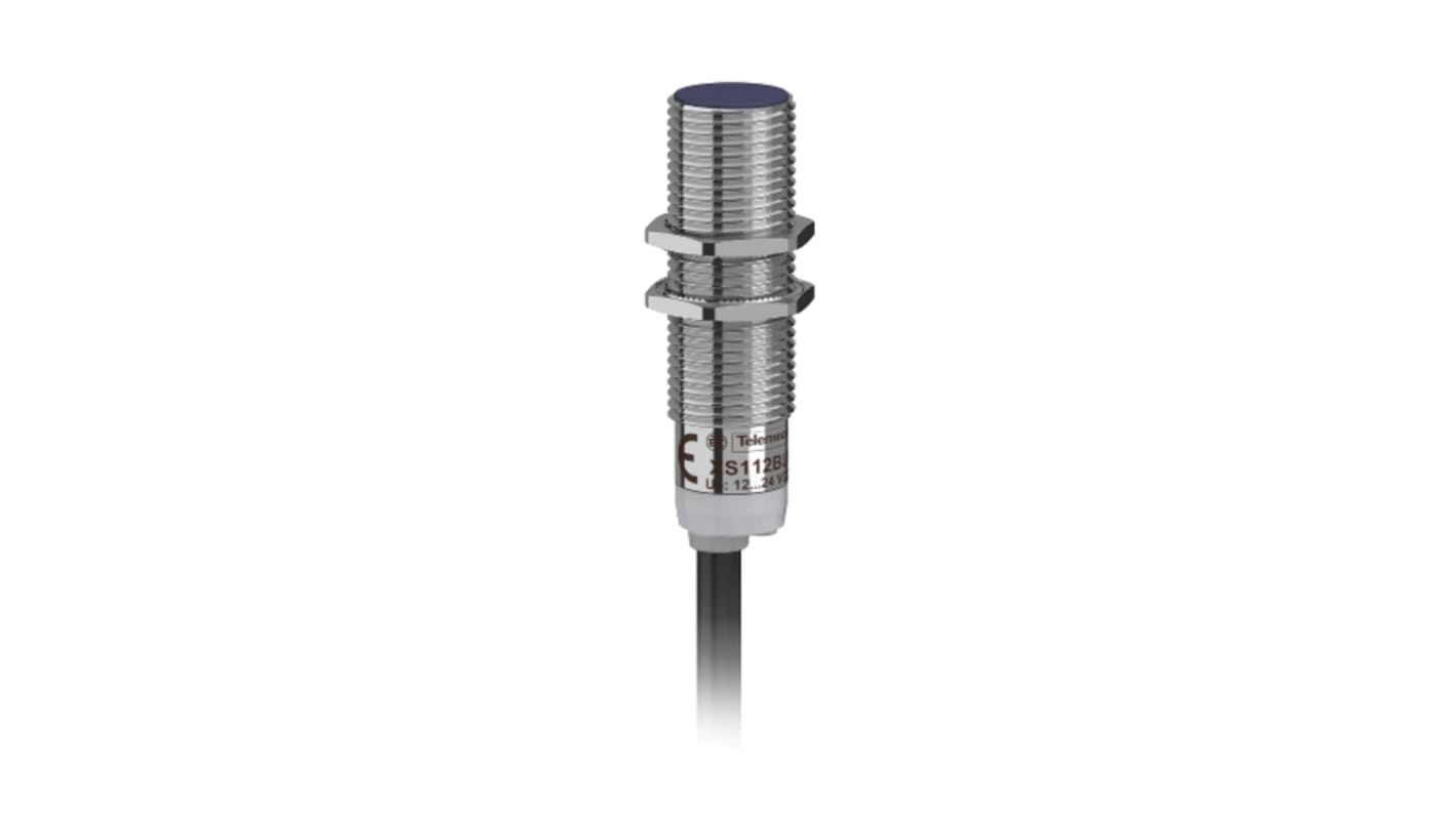 Rs-Online Sensore di prossimità Cilindro filettato Telemecanique Sensors M12 rilevamento 4 mm 10 → 36 V c.c