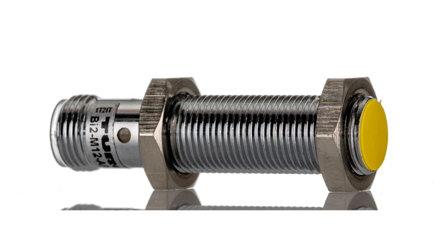 Rs-Online Sensore di prossimità Cilindro filettato Turck M12 rilevamento 2 mm 10 → 30 V c.c