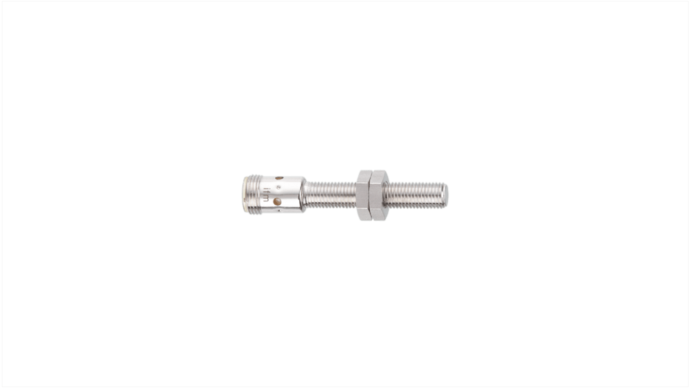 Rs-Online Sensore di prossimità induttivo Cilindro filettato ifm electronic M8 rilevamento 2 mm 10 → 30 V CC