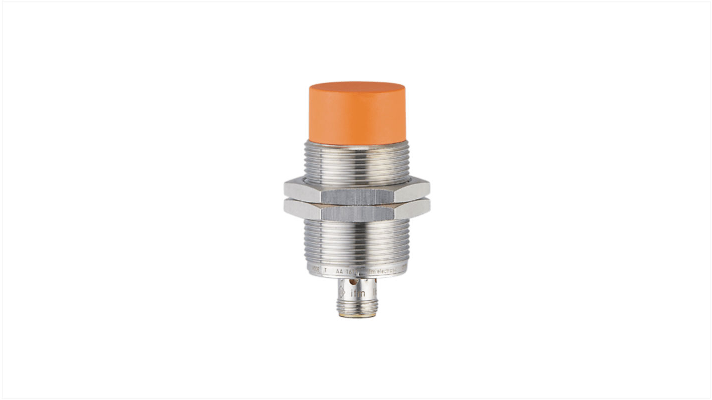 Rs-Online Sensore di prossimità induttivo Cilindro filettato ifm electronic M30 rilevamento 1 → 15 mm 15 → 30 V