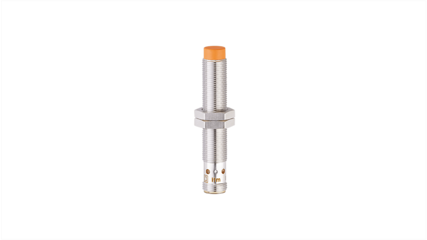 Rs-Online Sensore di prossimità induttivo Cilindro filettato ifm electronic M12 rilevamento 4 mm 10 → 30 V CC