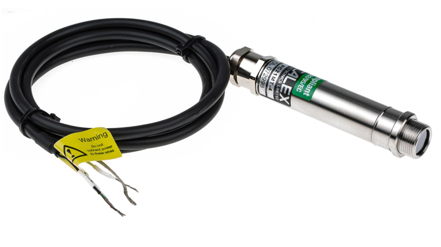 Rs-Online Sensore di temperatura IR Calex temperatura 0°C → +250°C Termocoppia tipo K Termocoppia tipo K cavo da 1m