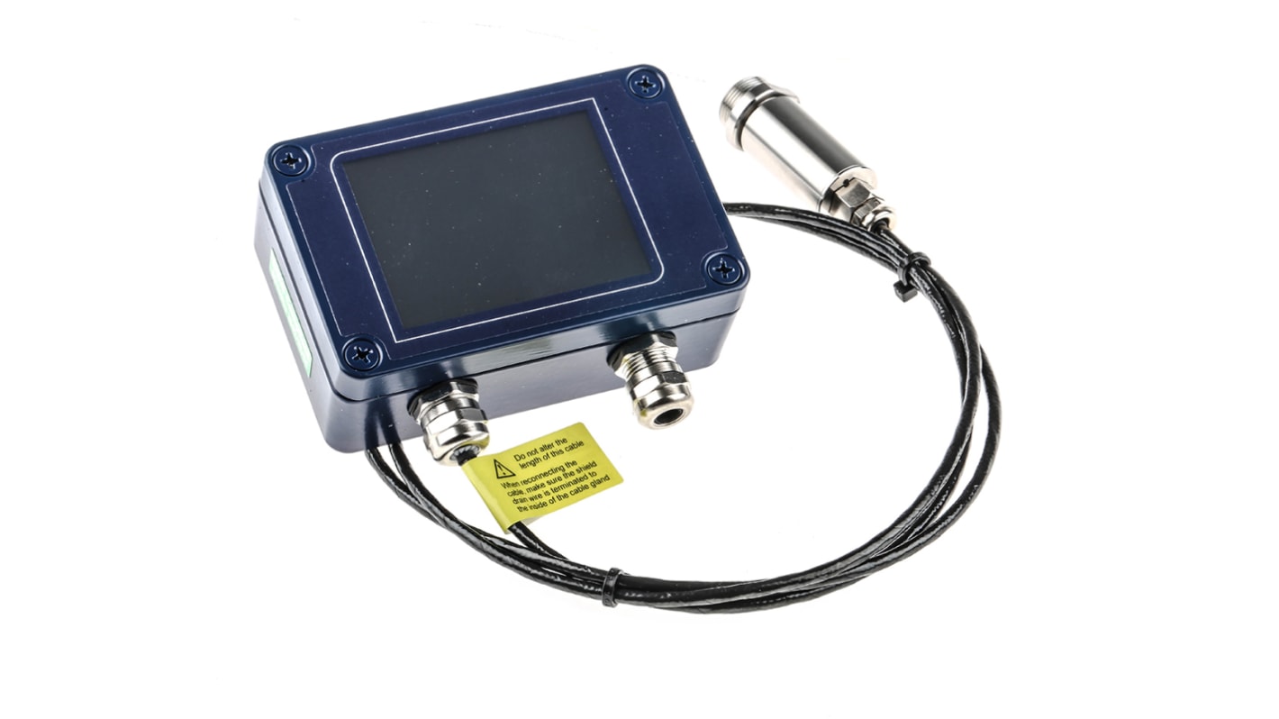Rs-Online Sensore di temperatura IR Calex temperatura -20°C → +1000°C Segnale di uscita in mA 4-20 ma allarme cavo da 1m
