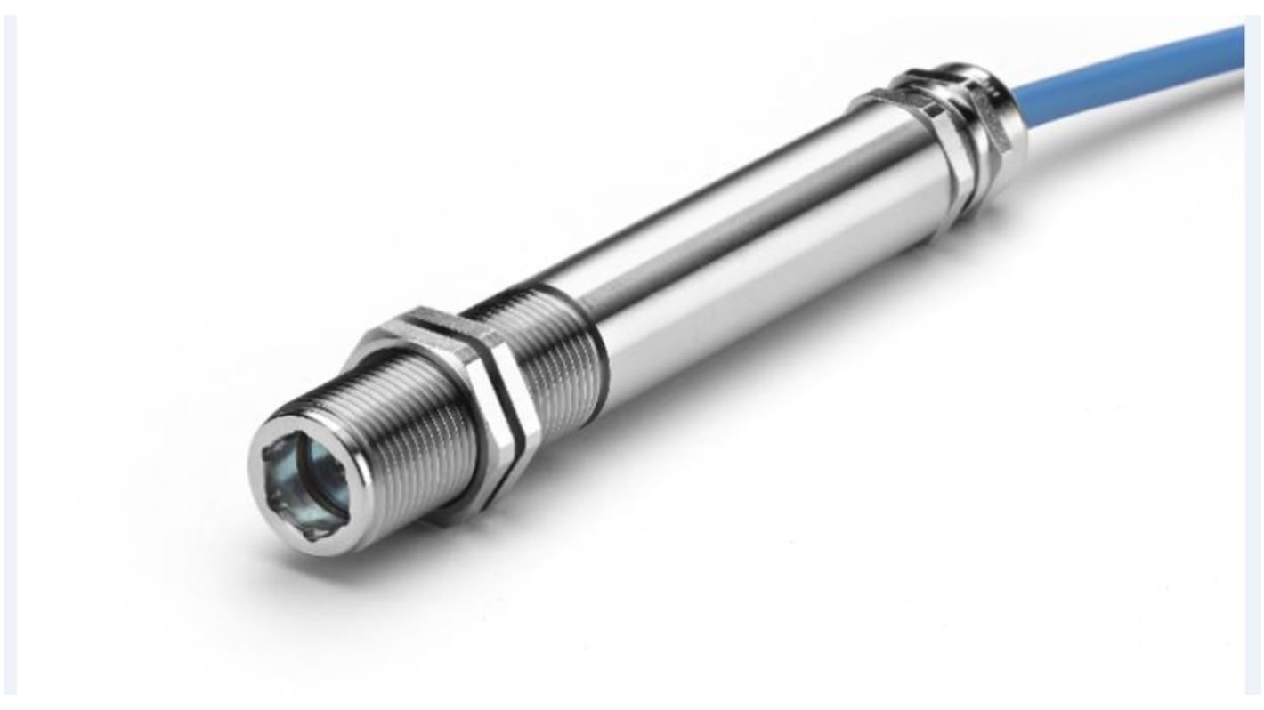 Rs-Online Sensore di temperatura IR Calex temperatura -20°C → +100°C Segnale di uscita in mA 4-20 mA cavo da 5m