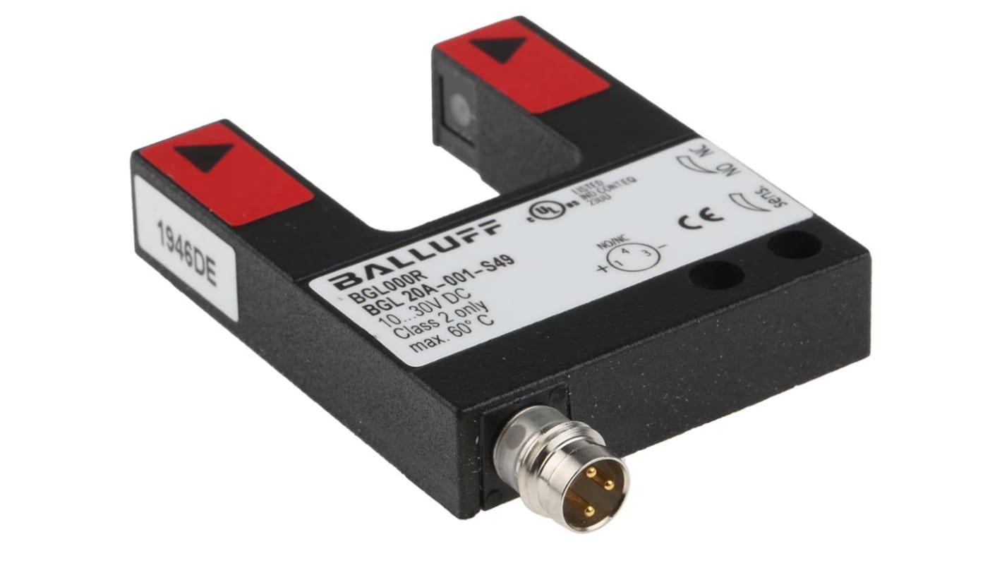 Rs-Online Sensore fotoelettrico a forcella BALLUFF a fascio diretto rilevamento 20 mm uscita PNP