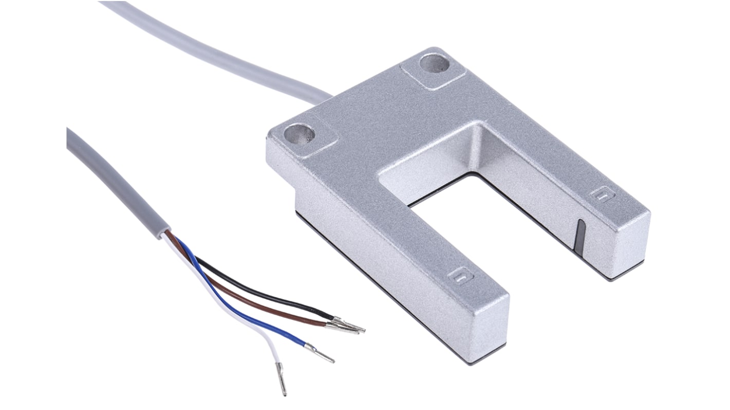 Rs-Online Sensore fotoelettrico a forcella RS PRO a fascio diretto rilevamento 30 mm uscita PNP NONC