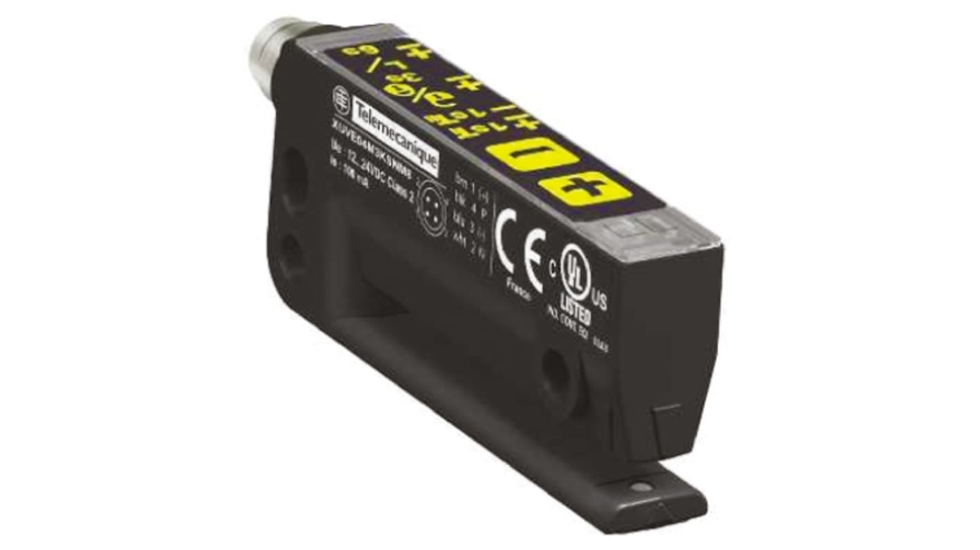 Rs-Online Sensore fotoelettrico a forcella Telemecanique Sensors a fascio diretto rilevamento 3 mm uscita PNP