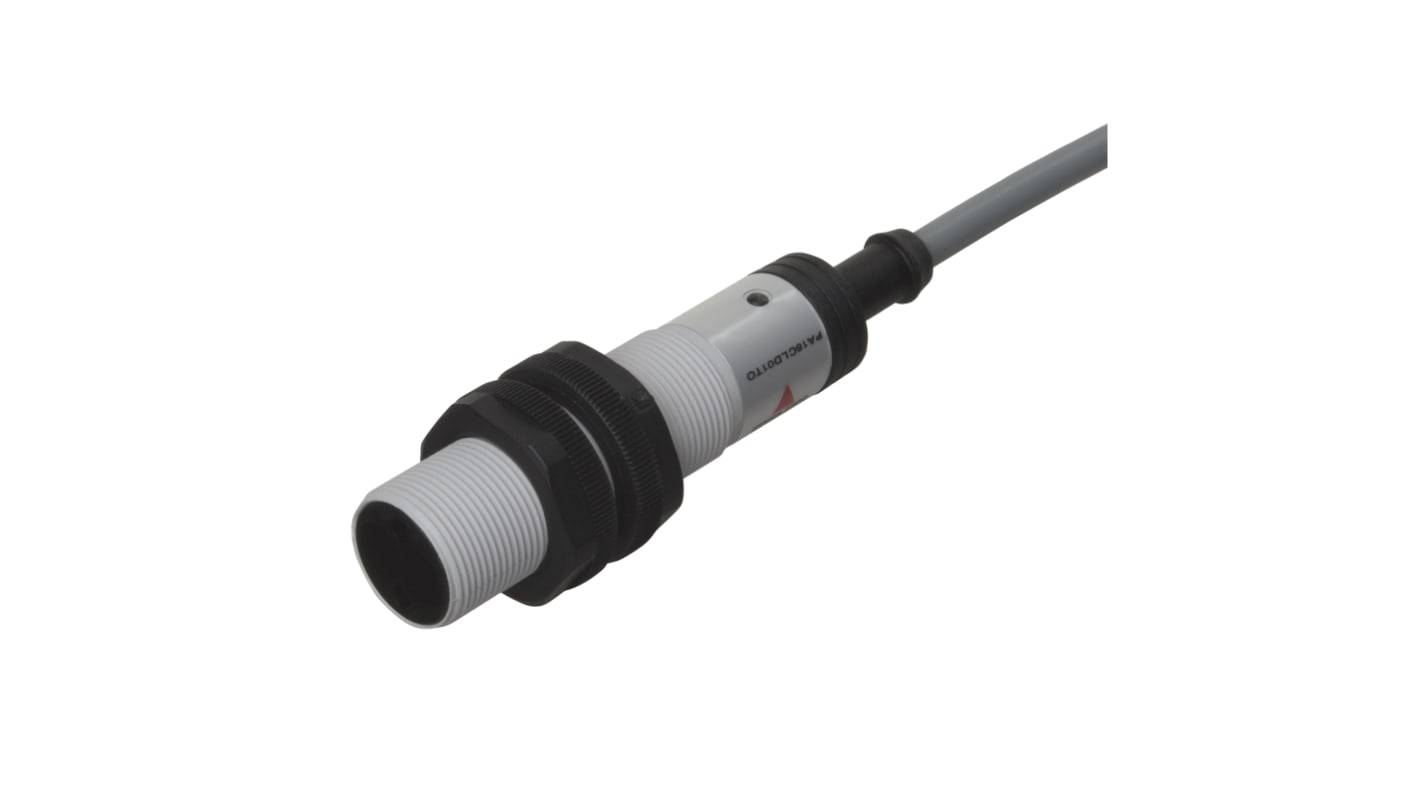 Rs-Online Sensore fotoelettrico Cilindrico Carlo Gavazzi a riflessione diffusa rilevamento 0 → 400 mm uscita Due fili