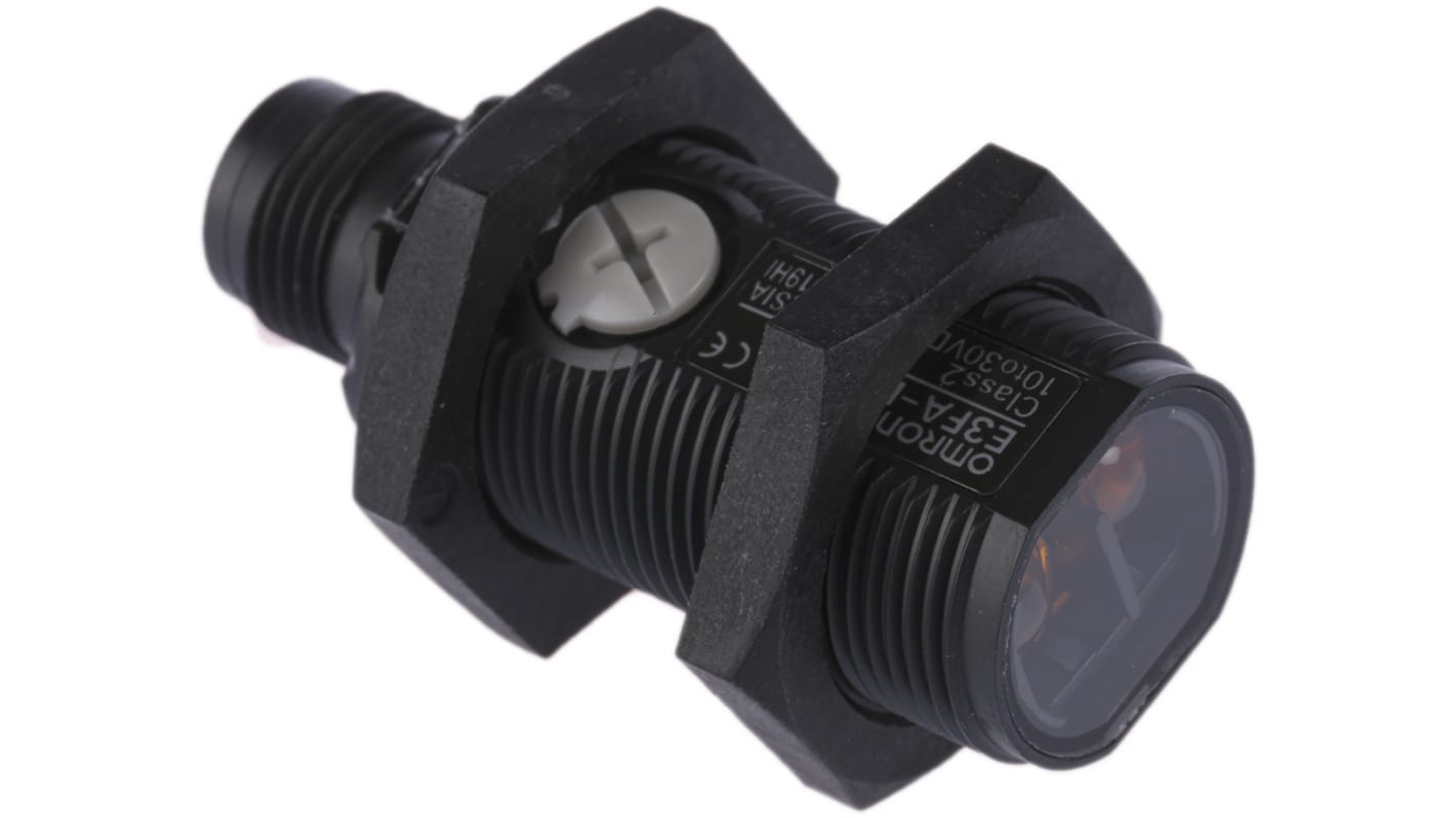 Rs-Online Sensore fotoelettrico Cilindrico Omron a diffusione rilevamento 1 m uscita PNP