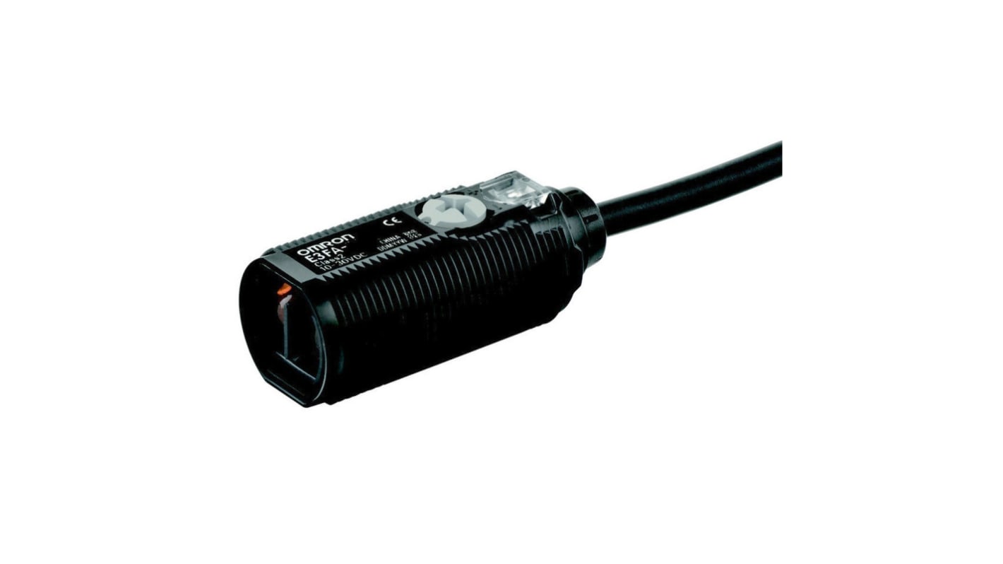 Rs-Online Sensore fotoelettrico Cilindrico Omron a diffusione rilevamento 300 m uscita PNP