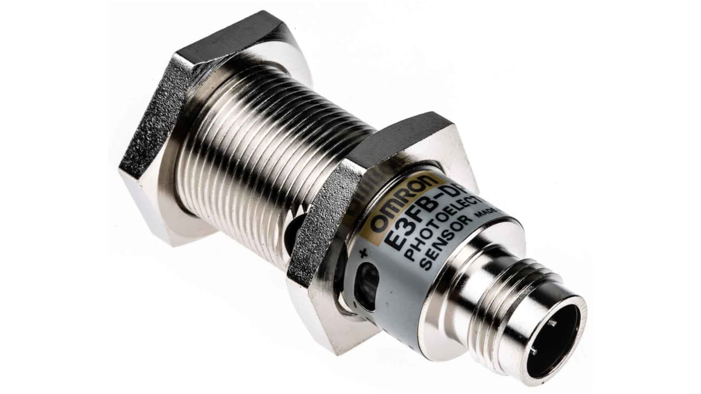 Rs-Online Sensore fotoelettrico Cilindrico Omron a diffusione rilevamento 1 m uscita PNP