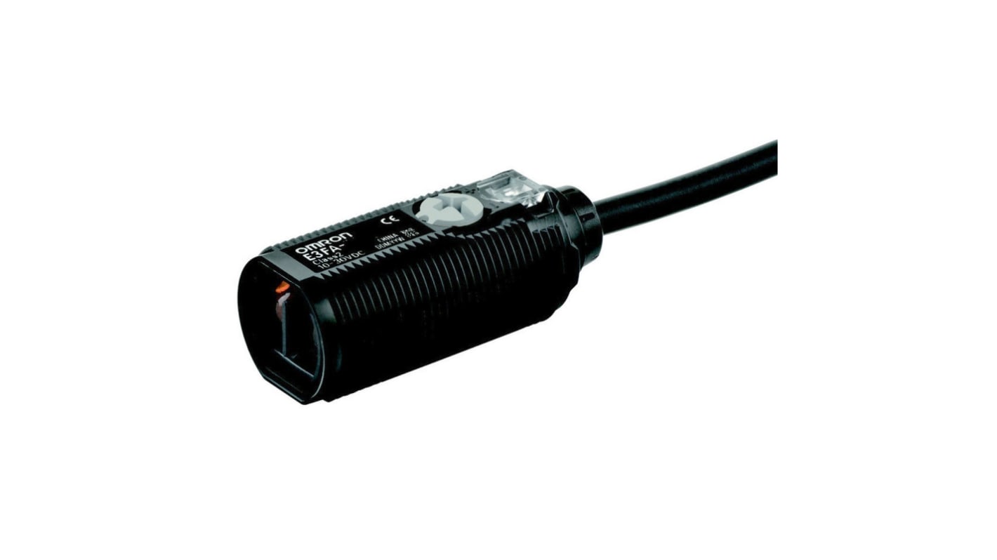 Rs-Online Sensore fotoelettrico Cilindrico Omron a retroriflessione rilevamento 400 mm uscita PNP