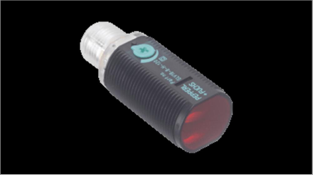 Rs-Online Sensore fotoelettrico Cilindrico Pepperl + Fuchs a soppressione di sfondo rilevamento 120 mm uscita 2 PNP