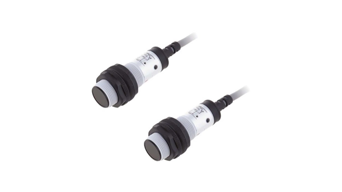 Rs-Online Sensore Fotoelettrico Cilindrico RS PRO A Fascio Diretto Rilevamento 20 M Uscita NPN NA/NC