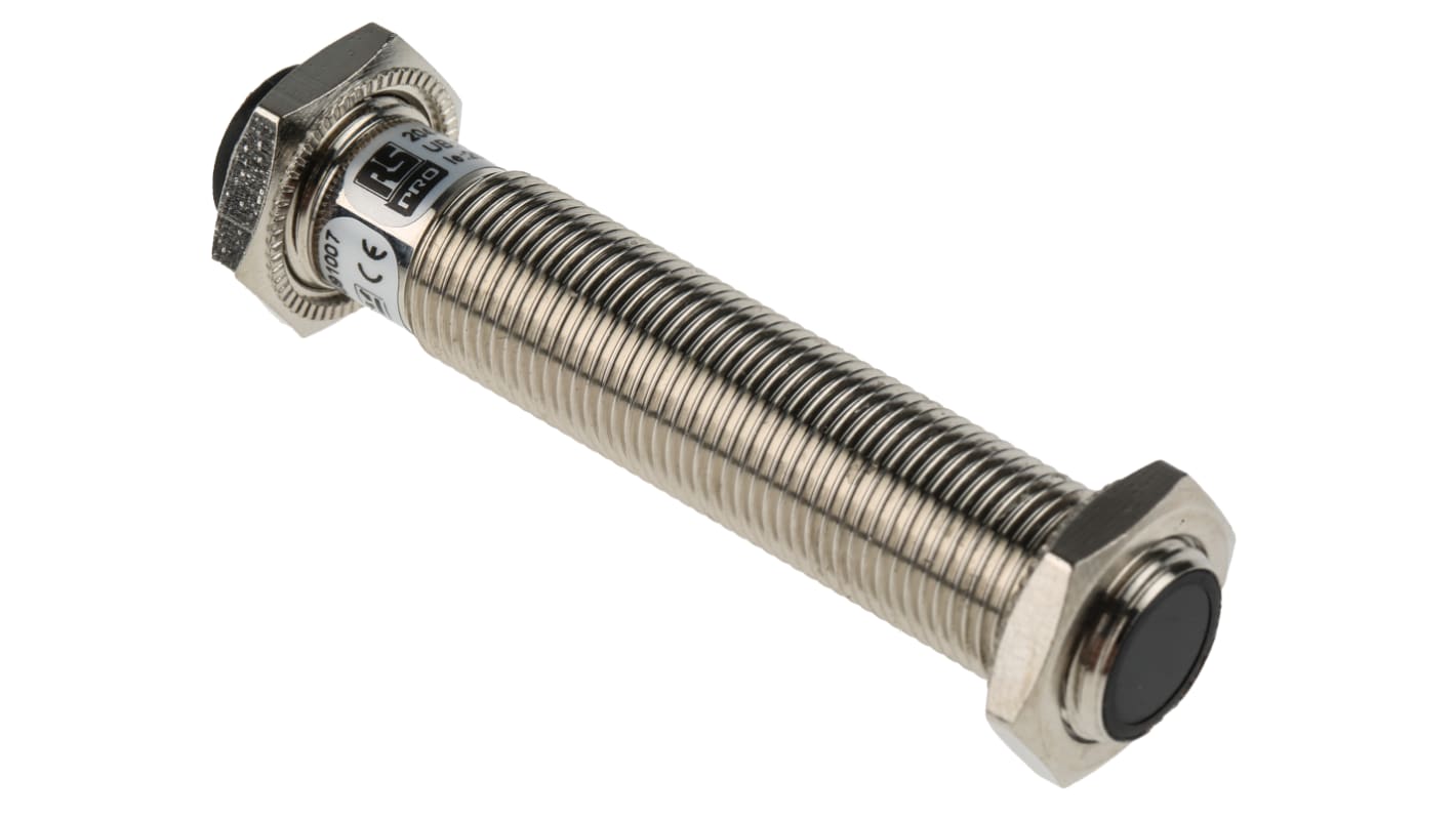 Rs-Online Sensore fotoelettrico Cilindrico RS PRO a riflessione diffusa rilevamento 0 15 m uscita NPN NA