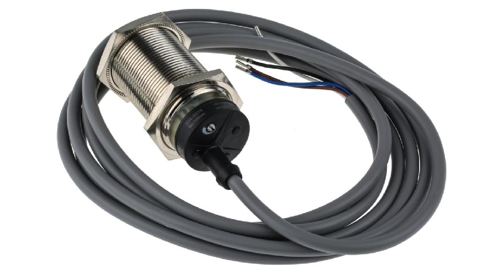 Rs-Online Sensore fotoelettrico Cilindrico RS PRO a riflessione diffusa rilevamento 1 m uscita NPN NO+NC