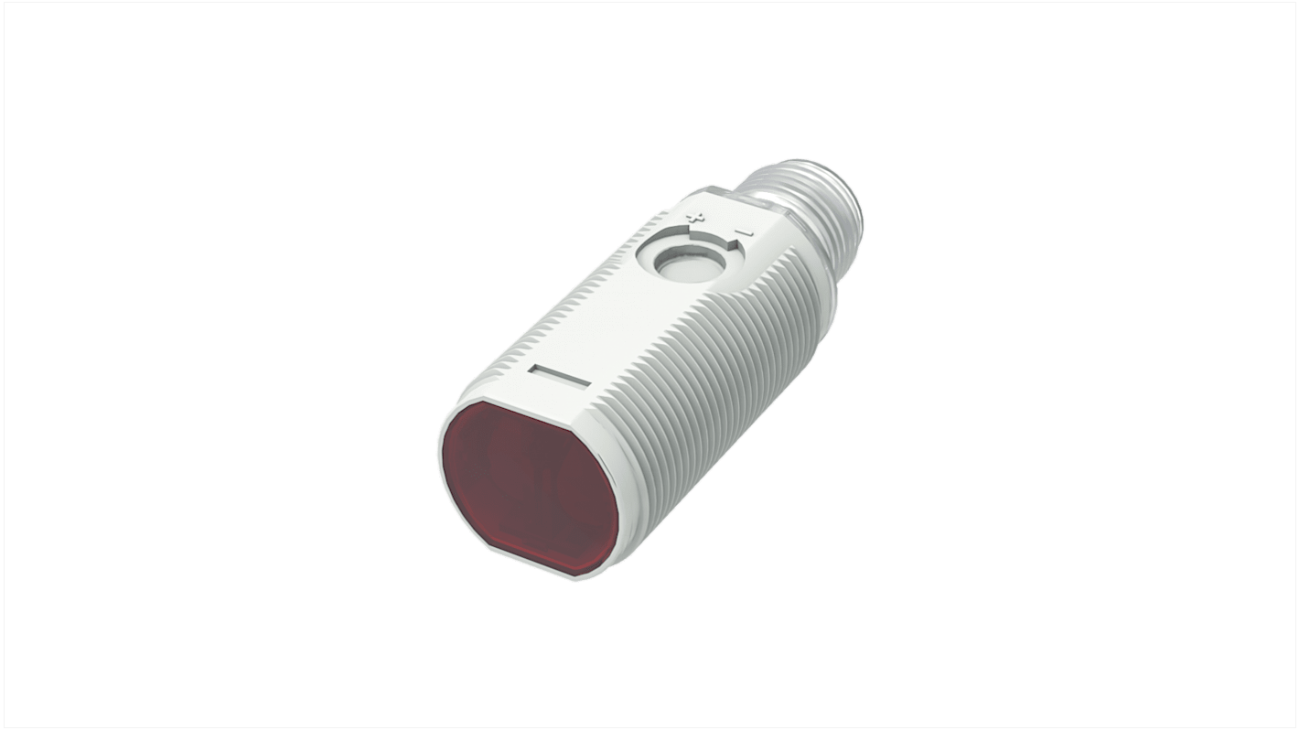 Rs-Online Sensore fotoelettrico Cilindrico RS PRO a soppressione di sfondo rilevamento 0 1 m uscita NPN NONC