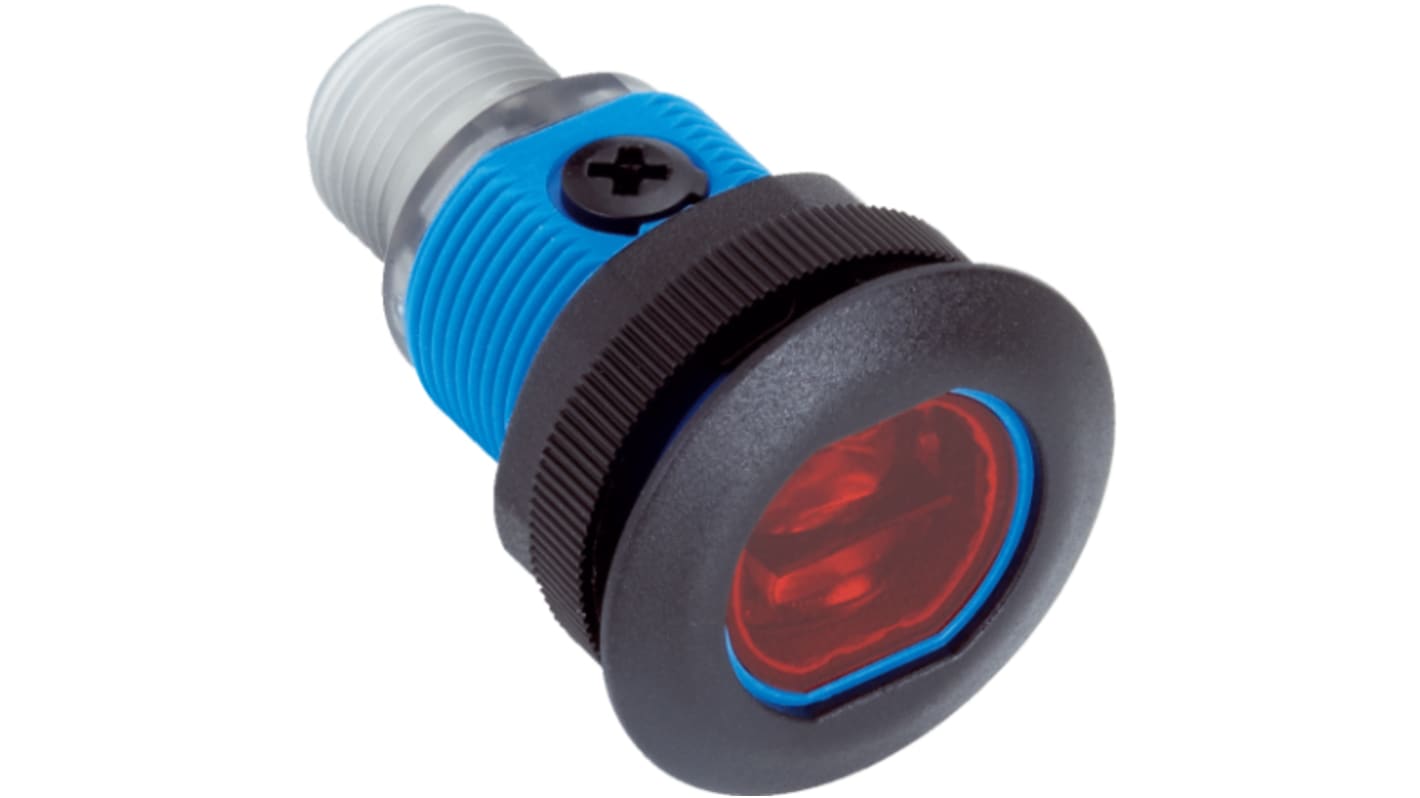 Rs-Online Sensore fotoelettrico Cilindrico SICK a retroriflessione rilevamento 7 2 m uscita PNP