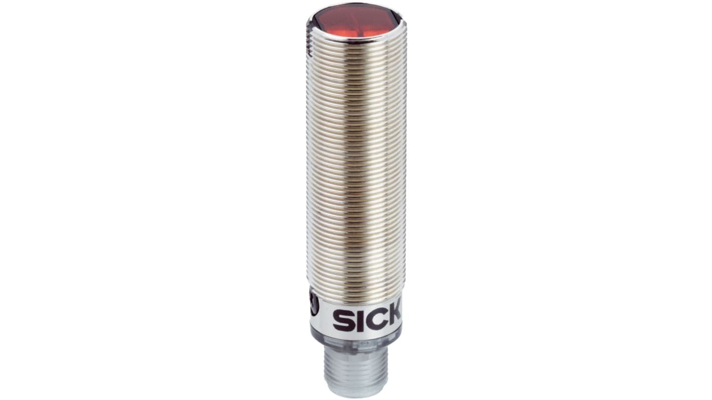Rs-Online Sensore fotoelettrico Cilindrico SICK a retroriflessione rilevamento 7 2 m uscita PNP