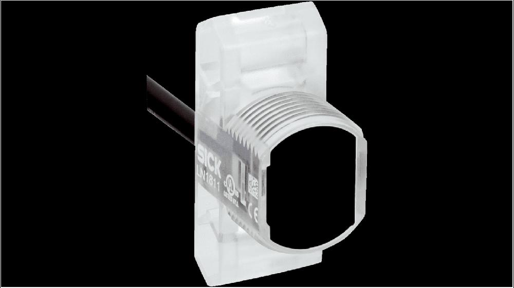 Rs-Online Sensore fotoelettrico Cilindrico SICK a soppressione di sfondo rilevamento 5 → 50 mm uscita PNP