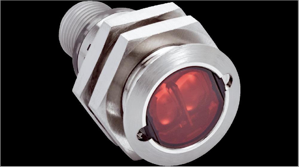 Rs-Online Sensore fotoelettrico Cilindrico SICK rilevamento 5 mm → 550 mm uscita Commutazione luce NPN